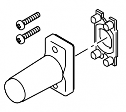 BG Endstecker EGC mit Schrauben