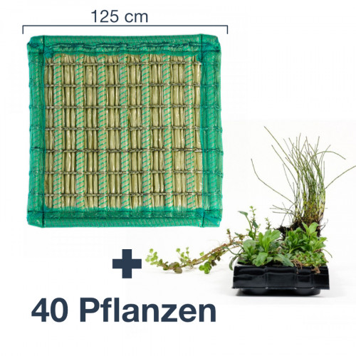 Pflanzinsel-Set 125 cm quadratisch