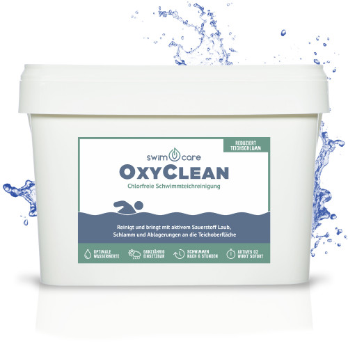 swimcare OxyClean - Chlorfreie Schwimmteichreinigung